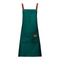 Fashion Apron Oilproof Polyester Dirt-resistant ADM žalia