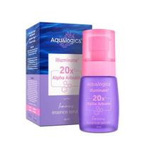 Aqualogica lluminate+ 20x* Alpha Arbutin Luminous Essence Serum - 50ml|20x* Alfa Arbutino galia | Kovoja su pigmentacija ir nelygia odos spalva blue