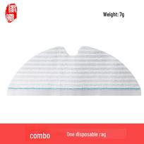 Suderinami priedai Roborock S50/T7/T7Pro/P5/E25/S55: Filtras, Šoninis šepetys, Pagrindinis šepetys, Šluostė. black