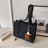 Didelės talpos paprasta rankinė Nauja kasdienė prabangaus prekės ženklo petinė rankinė Retro kelioninė petinė rankinė Madinga nešiojama petinė rankinė gray