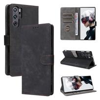 Atverčiamas dėklas ZTE nubia Red Magic 9 Pro / Magic 9 Pro+ Plus PU odos telefono dėklas Pilno korpuso apsauga Atsparus smūgiams su [RFID blokavimu] mėlyna