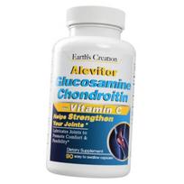 Glucosamine Chondroitin and Vitamin C, Alevitor - Glucosamine Chondroitin, Earth's Creation 90caps (03604003) 90caps