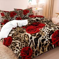 2/3pcs Vibrant Guitar Music Instruments Duvet Cover Set - Soft & Stylish Bedding for Music Lovers 1 Duvet Cover + 1/2 Pillowcase Set&Eu Twin 135x200cm