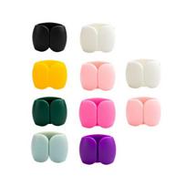 Yousheng 10/20 vnt. kabelio laikiklio spaustukas Ausinių įkrovimo data Maitinimo laido valdymas Sandėliavimo sagtis Nešiojamas kelioninis namų stalas Laido laikiklis 10pcs pink