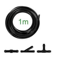 5M Windshield Wiper Tube T/Y/I Type Splitter Windshield Washer Hose Connector Automotive Car Wiper Blade Pipe Windshield Jet