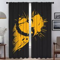 Wu Tang Clans Partition Curtains for Living Room Curtain Halloween Decoration Tulle for Bedroom Home Interior Curtains 2 Pieces W50xH70cmx2pcs-CL