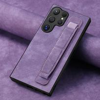 Skirtas Galaxy S25 Ultra telefono dėklui, viskas įskaičiuota Samsung A55 riešo dirželis Samsung A36 dėklas Samsung S25 Ultra (Large Hole) violetinė