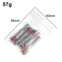 5 vnt. Raudonas 50 mm PH2 Kryžminis Atsuktuvo Galvutė S2 Magnetinis Rankinis Atsuktuvas Viena Galvutė Magnetinė Ritė Nuimamas Pozicionavimo Įrankių Rinkinys