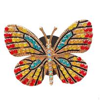 Bling Butterfly Air Vent Clips, Car Freshener Perfume Clip Conditioning Outlet Red black