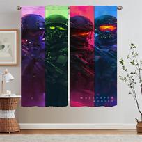 Cos Pirate Bedroom Blackout Curtains for Living Room Customs Free Shipping Products Beaded Curtain Tiebacks Window Curtains Home W50xH70cmx2pcs-CL