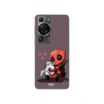 Coque Huawei P60 Bébé Deadpool avec Licorne Maniacase