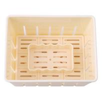 Virtuvės įrankis Tofu gaminimo presas Forma Rinkinys su sūrmaišiu „Pasidaryk pats“ presavimo forma ARI beige