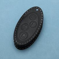 BYD Song Plus & Qin DMI Premium Key Cover: New Energy Car High-End Bag for Dolphin, Yuan, Tang & Seal Models BYD D model single leather case