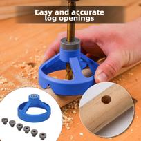 Drill Guide Punch Locating Chuck, Vertical Hole Punch--Drill Guide, High Precision for Straight mėlyna