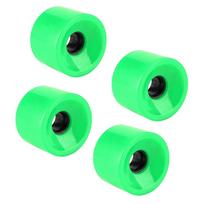 PUENTE 4pcs Set 70*51mm Superior Quality PU Skateboard Wheels Long Board Wheel (Green) žalia