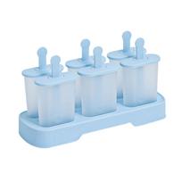 PP Easy To Peel Off Ice Cube Mold For Ice Cream Stick Ice Cream Making Mold Ice Mold Kitchen white