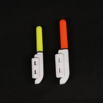 Color-Changing Night Fishing Rod Tip Light for Sea Fishing - Includes Induction Light and Accessories for Hand, Raft, and Rocky Rods. small pole light 5.5cm raudona