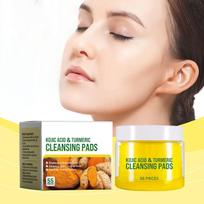 Brightening Cleansing Pads Kojic Cleansing Pads Helps Balance Skin Oil And Water Hydrating Remove Excess Keratin From The Body'S Skin55PC1ml One Size beige