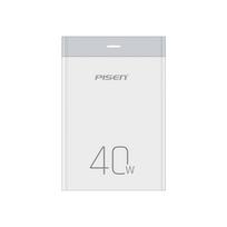 PISEN 40W Multi-Port USB Charger with 6-Type-C Ports for Apple & Huawei Devices 40W balta