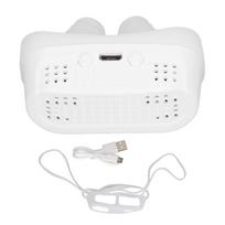 Electric Prevent Snoring Device Improve Sleep Quality Silicone Strap Snoring Problem Solution White balta