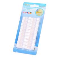 20Pcs/pack Home Self-adhesive Cord Line Clips Fixed Buckle Wire Organizer