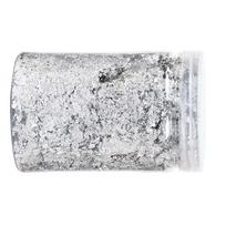 10g Folijos popieriaus pakavimo dekoracija tortui, keksiukams, desertui, meninis dekoratyvinis kepimas, vakarėlis, rankdarbiai, nagams, namų ūkiui silver foil