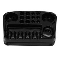 12pcs Disposable Tattoo Pigment Holder Tattoo Ink Cartridges Needle Storage Organizer Body Art black