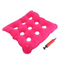 Pressure Sore Prevention Seat Square Cushion Antibedsores Inflatable Cushion rožinė