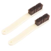 2pcs Rock Climbing Brush Chalk Cleaning Tool Climbing and Bouldering Brush for Indoor Outdoor Holds and Chalk Easy Use 2 white