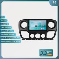 Hizpo Carplay 4G Android Car Multimedia Player for Nissan NV400 2010 -2019 for Opel Movano for Renault Master III 2011 GPS Video intelligent Screen P1 4Core 1G 32G