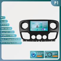 Hizpo Carplay 4G Android Car Multimedia Player for Nissan NV400 2010 -2019 for Opel Movano for Renault Master III 2011 GPS Video intelligent Screen P1 4Core 1G 32G AI