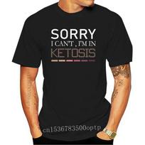 New Funny Keto Shirt Sorry I Can't I'm in Ketosis Lifestyle Gift for Men Women S smėlis