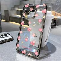 Kosminis telefono dėklas iPhone 11 13 XR 15 Pro Max 12 16 Pro Max, iPhone 14 7 8 Plus XS Max, Samsung A15 A55 A05, Redmi 12 13C 13 9 iPhone 11 Pro Max juoda