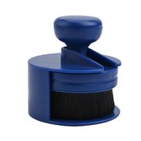 Tire Shine Brush with Comfortable Grip for Car Care and Maintenance Blue blue