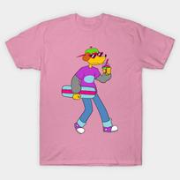 T Shirt Women Slushy Puppy Harajuku Print Kawaii Tshirt Summer Short Sleeve Female T-Shirt Top Tee S