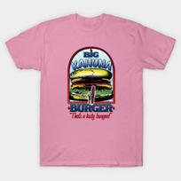 T Shirt Women Big Kahuna Burger Harajuku Print Kawaii Tshirt Summer Short Sleeve Female T-Shirt Top Tee S black