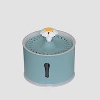 Kimpets 2.4L Pet Cat Drinking Water Fountain Dispenser Activated Carbon Filters LED Automatic Feeder Container USB Interface gray