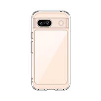 For Google Pixel 8A Case Luxury Transparent Silicone Capa Pixel 8A 8 Pro Case Bumper TPU Phone Protector Google Pixel 8A Cover Pixel 8A gryna