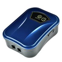 Rechargeable Air Pump AC / DC Pump Portable Dual Use USB or Rechargeable Oxygen Compressor blue