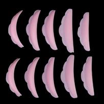 10Pcs Set Silicone Eyelash Perm Pad Recycling Lashes Shield Lifting Cute Curlers