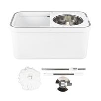 Spin Mop Bucket with Wringer Set 360 Degree Spin Mop Bucket Floor Cleaning System with Microfiber