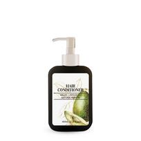 HOUSE OF BEAUTY Plaukų kondicionierius su arganų, avokadų aliejumi ir natūraliu keratinu moterims ir vyrams - Drėkinantis, Minkštinantis, Šilkinis (400ml, 1 vnt. pakuotė) black