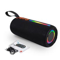 Bluetooth garsiakalbis nešiojamas lauko nešiojamas bosas RGB šviesa belaidis garso didmeninė prekyba juoda