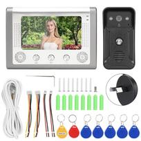 7inch Night Vision Doorbell TFT ID Card Intercom Camera Video Door Phone