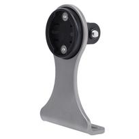Front Computer Mount Ti Alloy Handlebar Extension Stopwatch Bracket Holder for Sports Cameras black