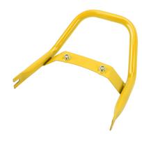 Motorcycle Rear Passenger Grab Bar 22mm Iron Tube Hand Rail Armrest Support Bracket for Monkey 125 yellow
