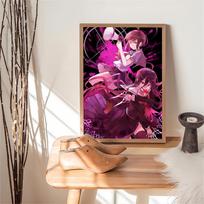Anime Game Danganronpa Classic Vintage Posters Vintage Room Home Bar Cafe Decor Nordic Home Decor 21cm×30cm NoFrame gray