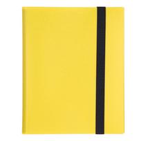 Card Binder 20 Pages 9 Pocket Large Capacity Colored Cover Card Collection Storage Album for Game yellow