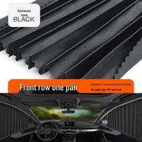 Universalus magnetinis automobilio saulės skydelis langui: Šilumos izoliacijos ir apsaugos nuo saulės užuolaida Sunshade orange