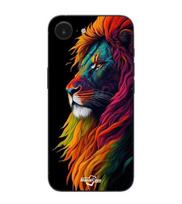 Maniacase Case For Iphone 16E Majestic Lion Colorful juoda